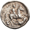 Antyczna Grecja. Paeonia. Patraos, 340-315 r. p.n.e. AR Tetradrachma, mennica Astibos lub Damastion
