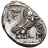 Antyczna Grecja. Attyka, Ateny. AR Tetradrachma, ok. 393-355 r. p.n.e., Sowa