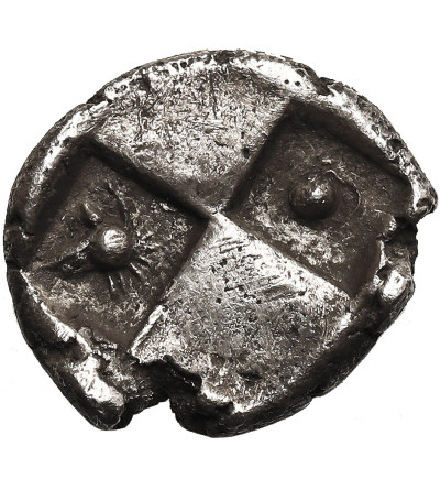Antyczna Grecja. Tracja, Chersonesos. AR Hemidrachme, ok. 386-338 r. p.n.e., hełm z grzebieniem
