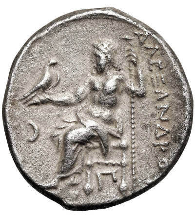 Kingdom of Macedon. Antigonos I Monophthalmos. AR Drachm, ca. 310-301 BC, Kolophon Mint, in types of Alexander III