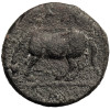 Antyczna Grecja. Tesalia, Larisa. AE Dichalkon, ok. 400-344 r. p.n.e.