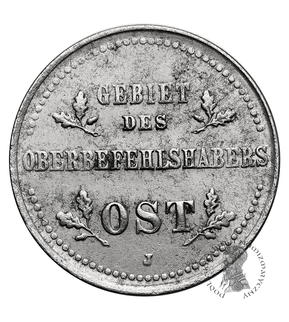 Poland, OST (German Occupation Authority for the Eastern Territories). 1 Kopek 1916 J, Hamburg