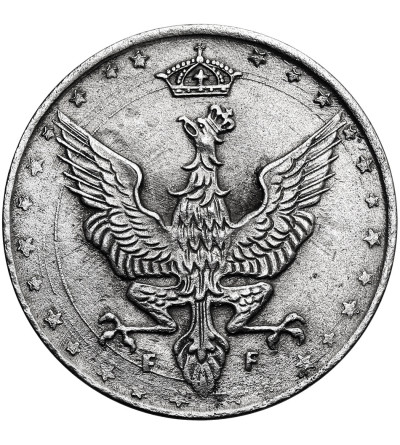 Królestwo Polskie (1917-1918). 20 fenigów 1918 FF, Stuttgart