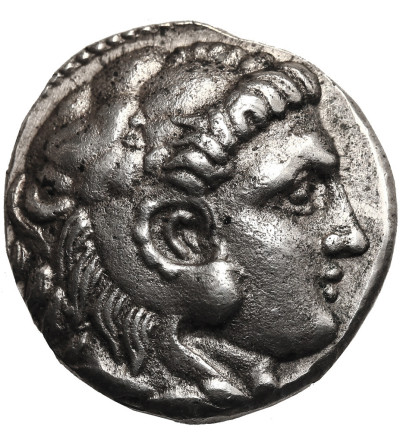Antyczna Grecja. Macedonia. Aleksander III Wielki, 336-323 r. p.n.e. AR Tetradrachma, ok 323-317 r. p.n.e. / wschodnie naśladownictwo
