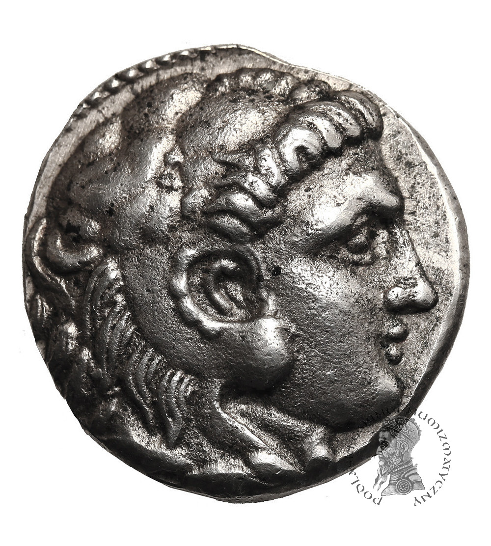 Antyczna Grecja. Macedonia. Aleksander III Wielki, 336-323 r. p.n.e. AR Tetradrachma, ok 323-317 r. p.n.e. / wschodnie naśladownictwo