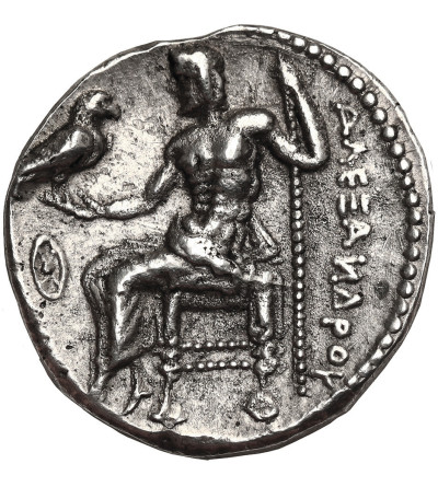 Kingdom of Macedon. Alexander III the Great, 336-323 BC. AR Tetradrachm 323-317 BC, uncertain eastern mint - contemporary imitation