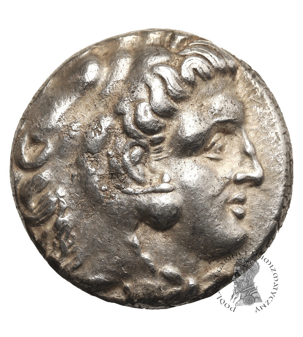 Kingdom of Macedonia. Alexander III 336-323 BC, AR Tetradrachm, Posthumous issue under Antigonos I Monophthalmos, c. 318-315 BC, Sardes Mint