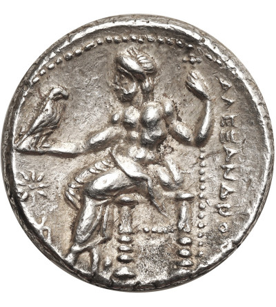 Kingdom of Macedonia. Alexander III 336-323 BC, AR Tetradrachm, Posthumous issue under Antigonos I Monophthalmos, c. 318-315 BC, Sardes Mint