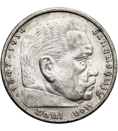 Niemcy, III Rzesza (1933-1945). 5 marek 1936 A, Berlin, Paul von Hindenburg