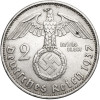 Niemcy, III Rzesza (1933-1945). 2 marki 1937 A, Berlin, Paul von Hindenburg