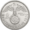 Niemcy, III Rzesza (1933-1945). 2 marki 1939 A, Berlin, Paul von Hindenburg