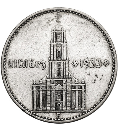 Niemcy, III Rzesza (1933-1945). 2 marki 1934 F, Stuttgart, kościół garnizonowy w Poczdamie