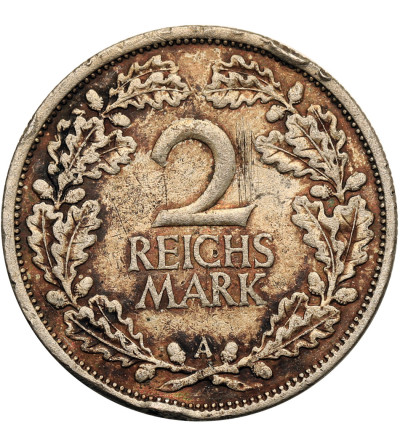 Weimar, Republika Weimarska 1919-1933. 2 marki / Reichsmark 1925 A, Berlin
