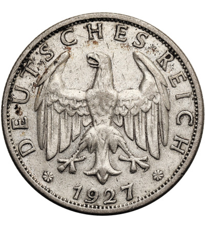 Weimar Republic. 2 Reichsmark 1926 E, Muldenhutten