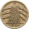 Weimar, Republika Weimarska 1919-1933.  50 Rentenpfennig 1924 F, Stuttgart