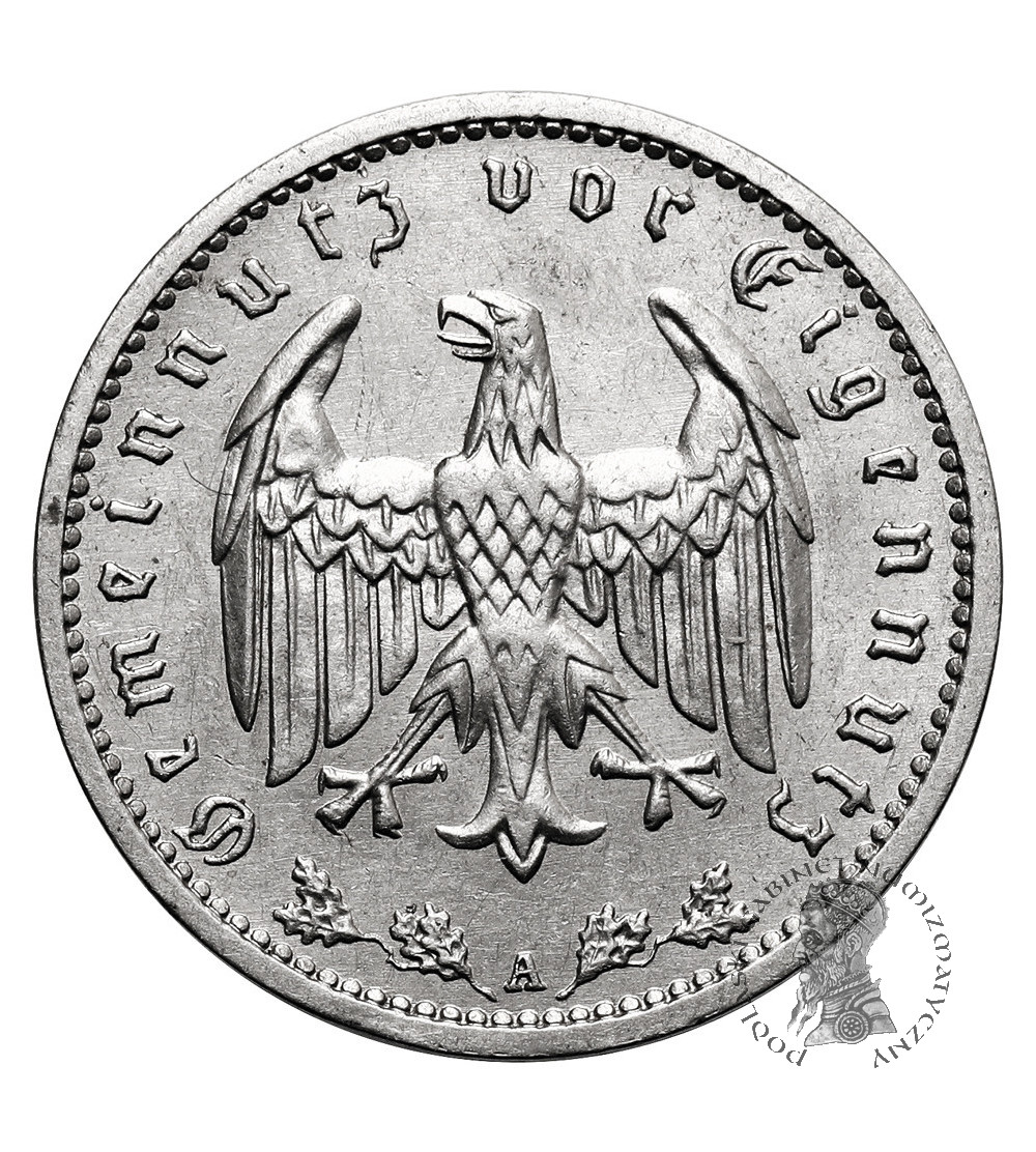 Germany, Third Reich (1933–1945). 1 Mark (1 Reichsmark) 1939 A, Berlin