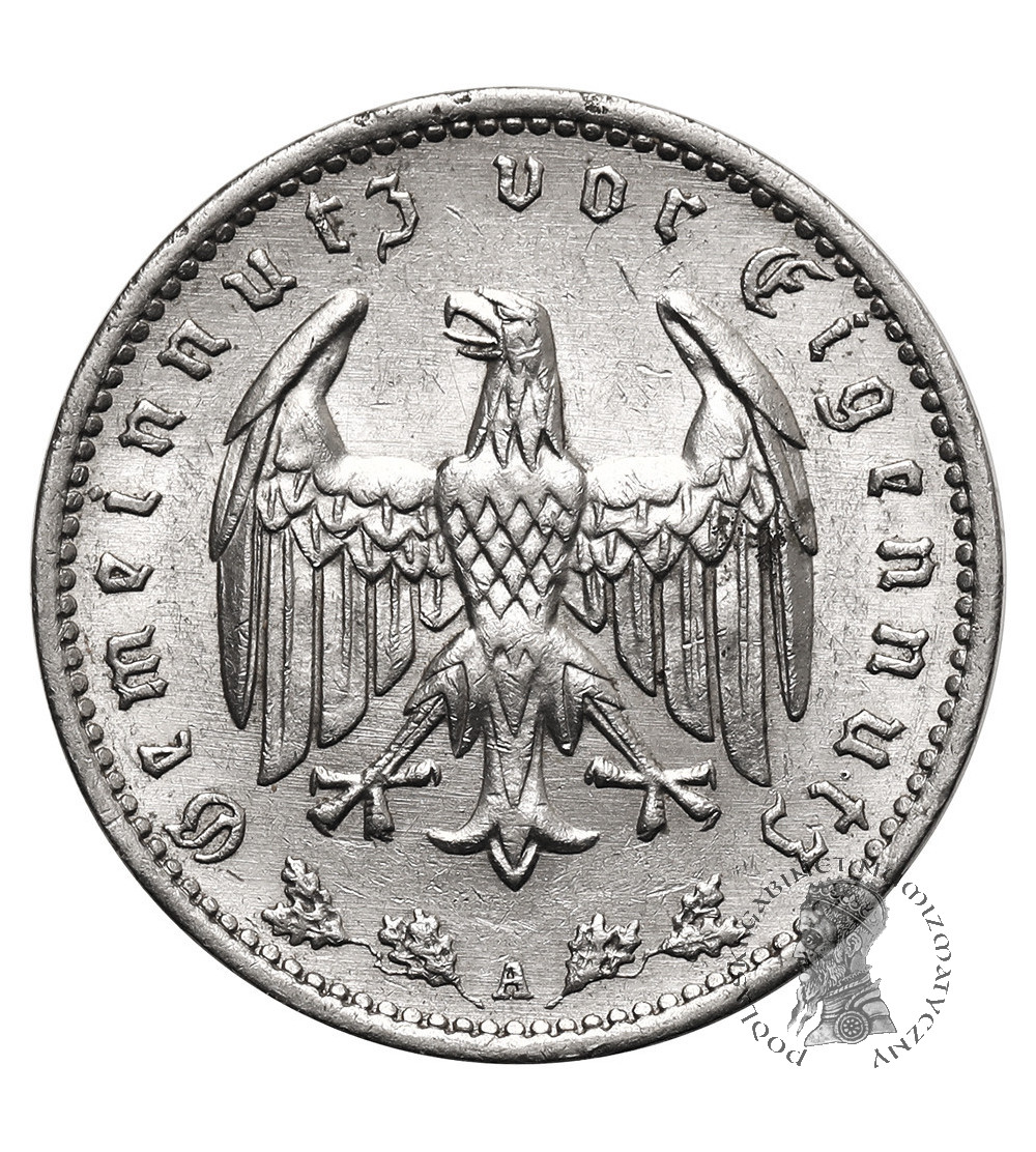 Germany, Third Reich (1933–1945). 1 Mark (1 Reichsmark) 1934 A, Berlin