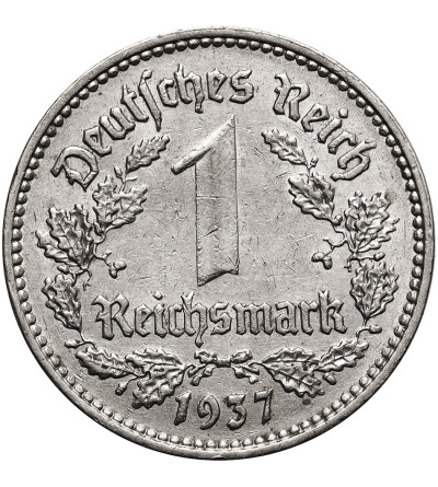 Germany, Third Reich (1933–1945). 1 Mark (1 Reichsmark) 1937 A, Berlin