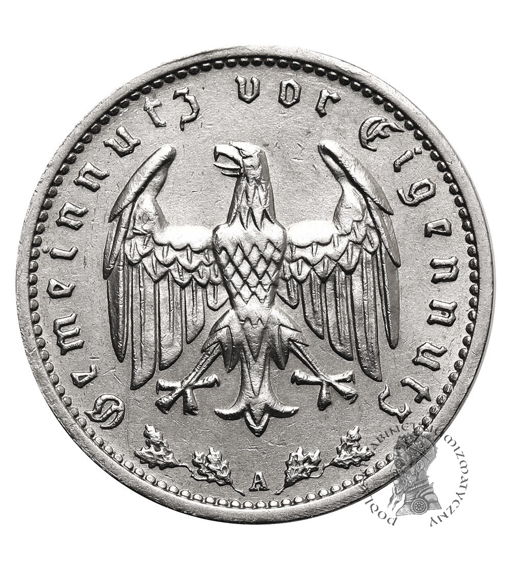Germany, Third Reich (1933–1945). 1 Mark (1 Reichsmark) 1937 A, Berlin