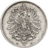 Niemcy, Cesarstwo Niemieckie (1871-1918), Wilhelm I (1871-1888). 1 marka 1874 D, Monachium
