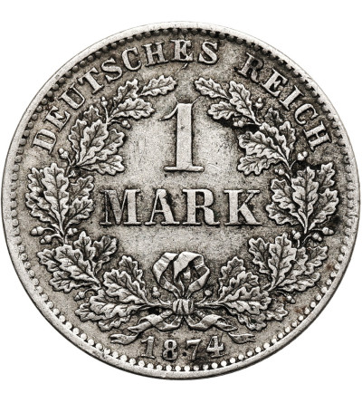 Germany, German Empire (1871–1918), Wilhelm I (1871–1888). 1 Mark 1874 D, Munich