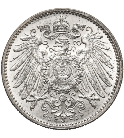 Germany, German Empire (1871–1918), William II (1888-1918). 1 Mark 1915 J, Hamburg