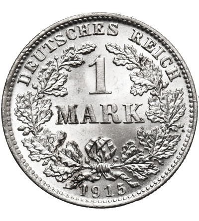 Germany, German Empire (1871–1918), William II (1888-1918). 1 Mark 1915 D, Munich