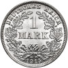 Germany, German Empire (1871–1918), William II (1888-1918). 1 Mark 1915 J, Hamburg