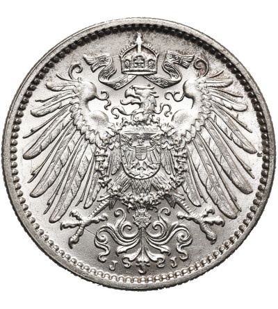 Niemcy, Cesarstwo Niemieckie (1871-1918), William II (1888-1918). 1 marka 1915 J, Hamburg