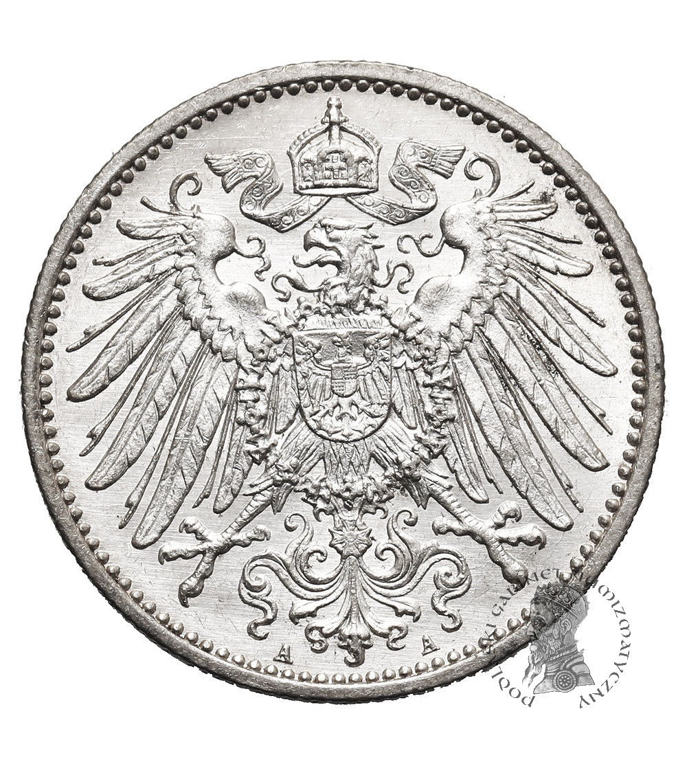 Germany, German Empire (1871–1918), William II (1888-1918). 1 Mark 1915 A, Berlin