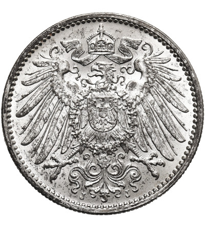 Niemcy, Cesarstwo Niemieckie (1871-1918), William II (1888-1918). 1 marka 1915 J, Hamburg