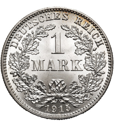 Germany, German Empire (1871–1918), William II (1888-1918). 1 Mark 1915 J, Hamburg