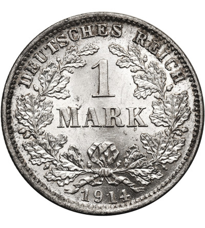 Niemcy, Cesarstwo Niemieckie (1871-1918), William II (1888-1918). 1 marka 1914 D, Monachium