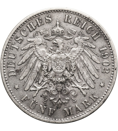 Niemcy, Prusy, Wilhelm II (1888-1918). 5 marek 1902 A, Berlin