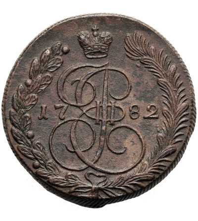Russia, Catherine II 1762-1796. 5 Kopeks 1782 KM, Kolyvan / Suzun