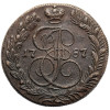 Rosja, Katarzyna II 1762-1796. 5 kopiejek 1787 KM, Koływań / Suzun