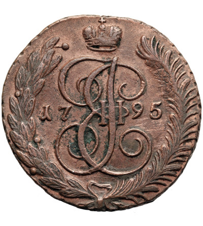 Rosja, Katarzyna II 1762-1796. 5 kopiejek 1795 AM, Annensk
