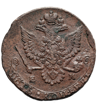 Rosja, Katarzyna II 1762-1796. 5 kopiejek 1780 EM, Jekaterinburg