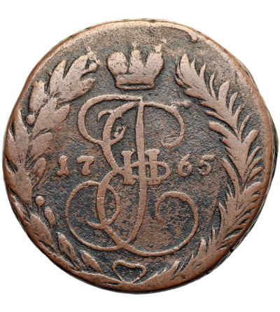 Rosja, Katarzyna II 1762-1796. 2 kopiejki 1765 EM, Jekaterinburg