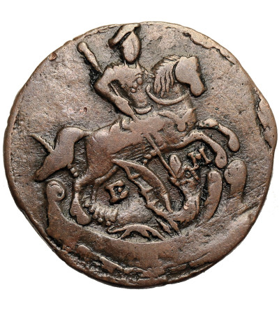 Rosja, Katarzyna II 1762-1796. Denga (1/2 kopiejki) 1795 EM, Jekaterinburg
