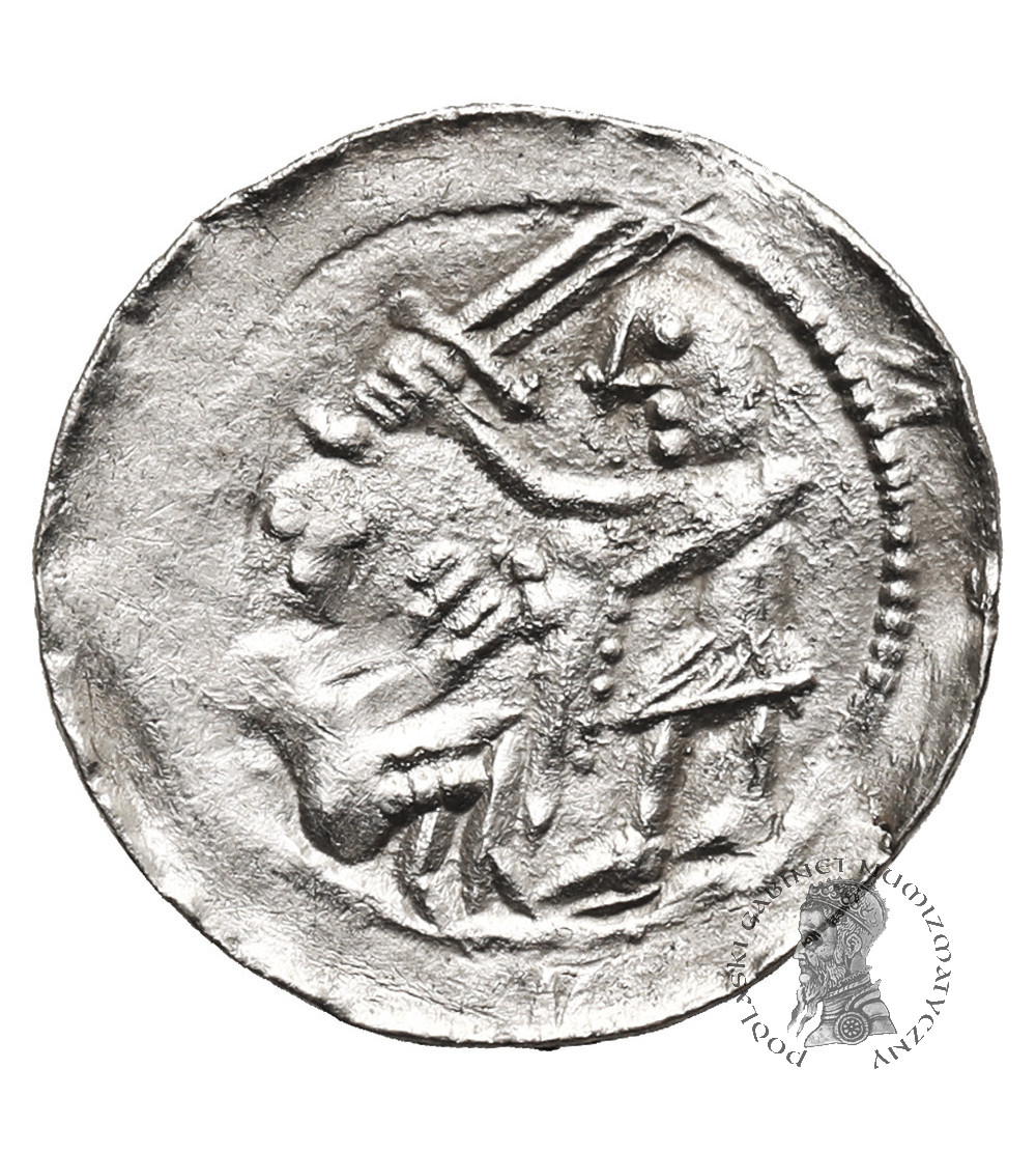 Poland. Wladyslaw II Wygnaniec (Wladislaw II The Exile), 1138-1146 AD. Denar ND, Krakow mint - eagle and hare