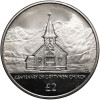 Georgia Południowa i Sandwich Południowy, Elżbieta II (1952-2022). 2 funty 2013, Stulecie kościoła w Grytviken