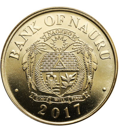 Nauru, Elżbieta II (1952-2022). 5 dolarów 2017, Kontradmirał Hipper