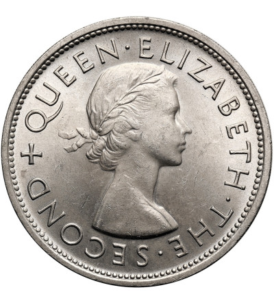 New Zealand, Elizabeth II (1952–2022). 1 Crown 1953, Coronation of Queen Elizabeth II