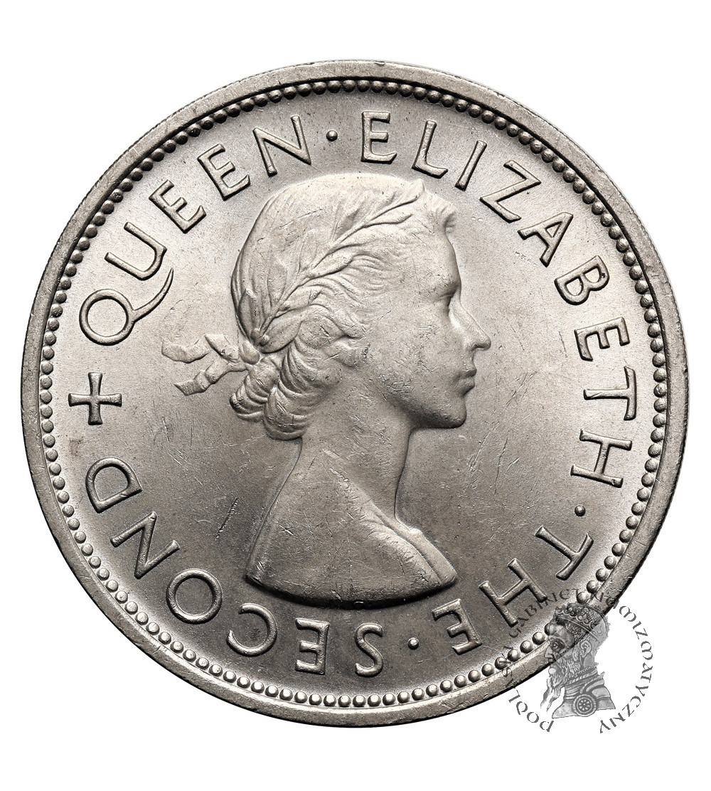 New Zealand, Elizabeth II (1952–2022). 1 Crown 1953, Coronation of Queen Elizabeth II
