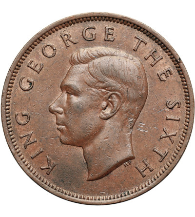 Nowa Zelandia, Jerzy VI (1936-1952). 1 penny 1949