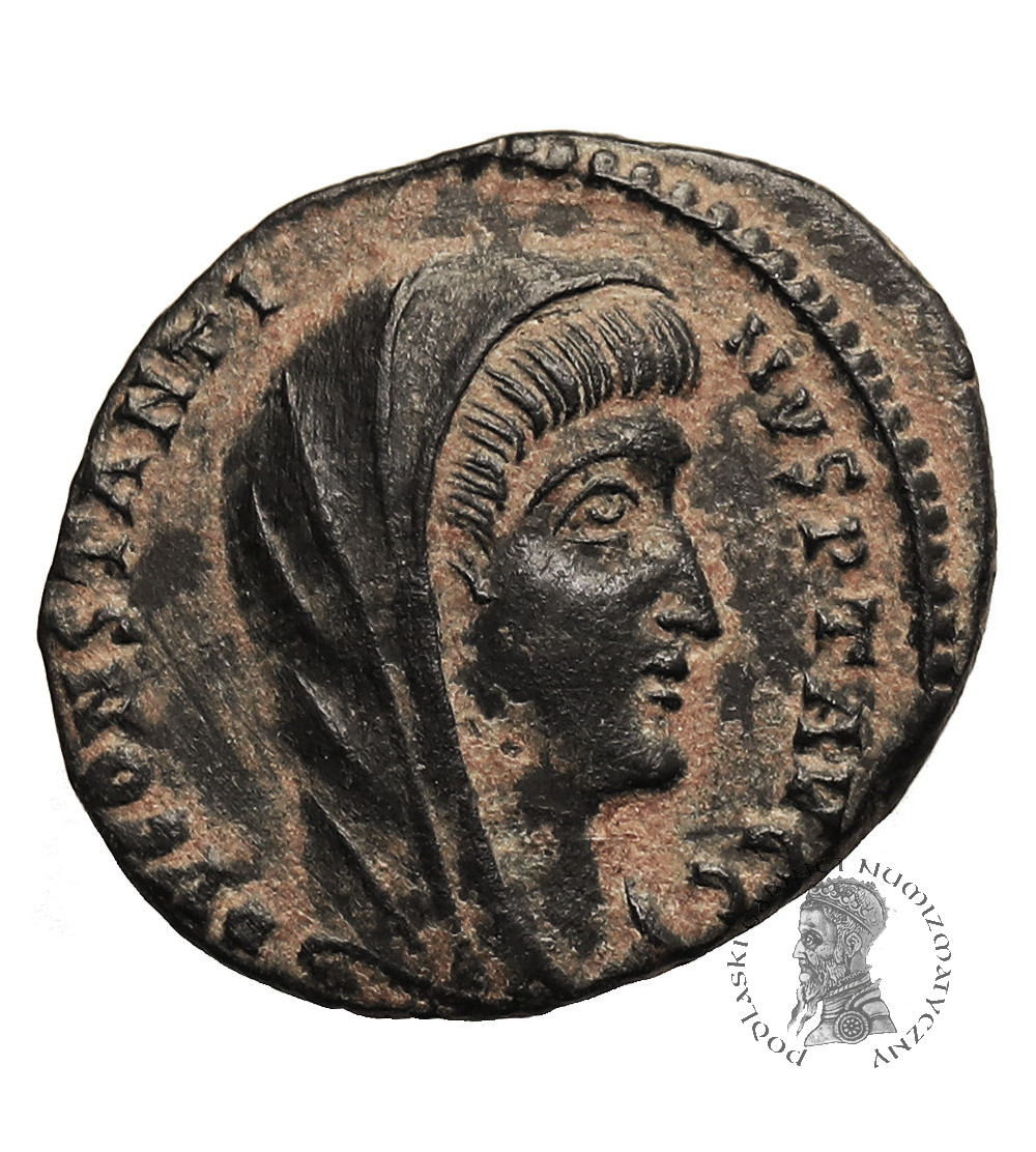 Rzym Cesarstwo. Konstantyn I Wielki 307 / 310-337. AE Folis pośmiertny, 337-340 AD, Antiochia