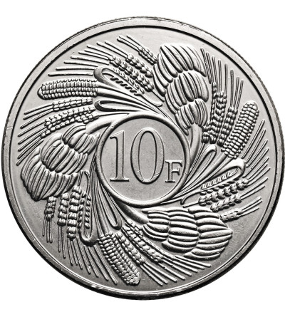 Burundi. 10 franków 2011