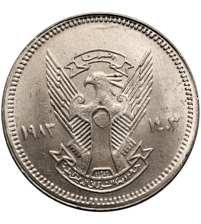 Sudan. 20 Ghirsh AH 1403 / 1983 AD