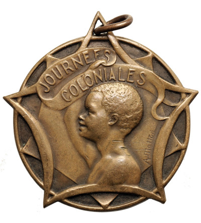 Kongo Belgijskie (1908-1960) / Belgia, Bruksela. Medal pamiątkowy 1926 "Journées coloniales"